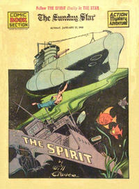 Cover Thumbnail for The Spirit (Register and Tribune Syndicate, 1940 series) #1/17/1943 [Washington D.C. Sunday Star edition]