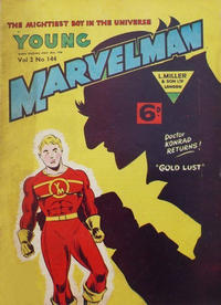 Cover Thumbnail for Young Marvelman (L. Miller & Son, 1954 series) #144