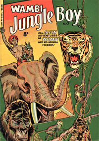 Cover Thumbnail for Wambi Jungle Boy (H. John Edwards, 1950 ? series) #8