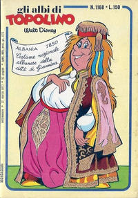 Cover Thumbnail for Albi di Topolino (Mondadori, 1967 series) #1168