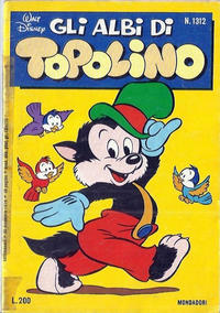 Cover Thumbnail for Albi di Topolino (Mondadori, 1967 series) #1312