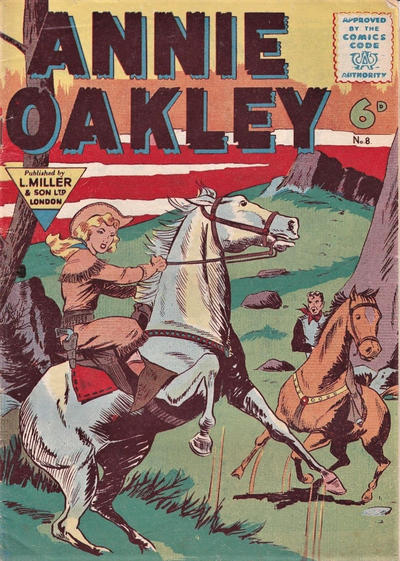 Cover for Annie Oakley (L. Miller & Son, 1957 series) #8