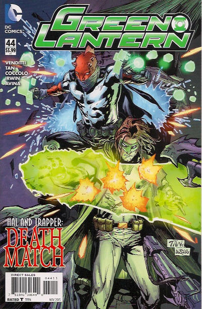 Cover for Green Lantern (DC, 2011 series) #44
