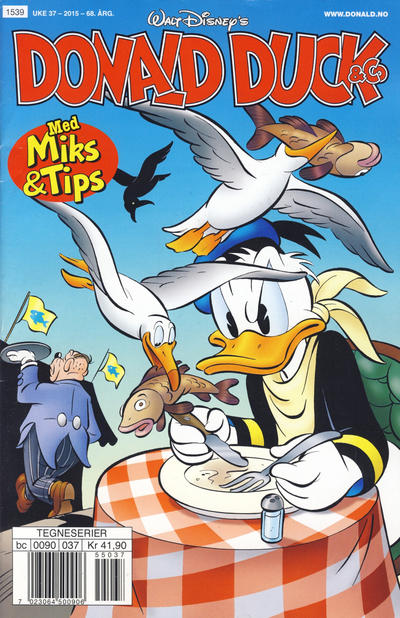 Cover for Donald Duck & Co (Hjemmet / Egmont, 1948 series) #37/2015