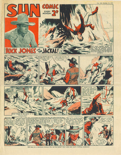 Cover for Sun Comic (Amalgamated Press, 1949 series) #140