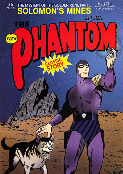 Cover for The Phantom (Frew Publications, 1948 series) #1734
