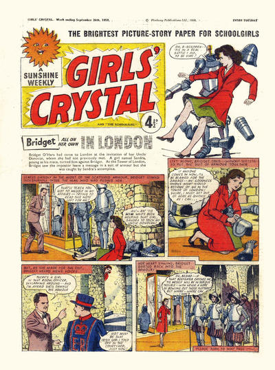 Cover for Girls' Crystal (Amalgamated Press, 1953 series) #1249