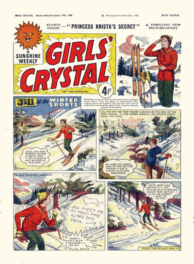 Cover for Girls' Crystal (Amalgamated Press, 1953 series) #1261