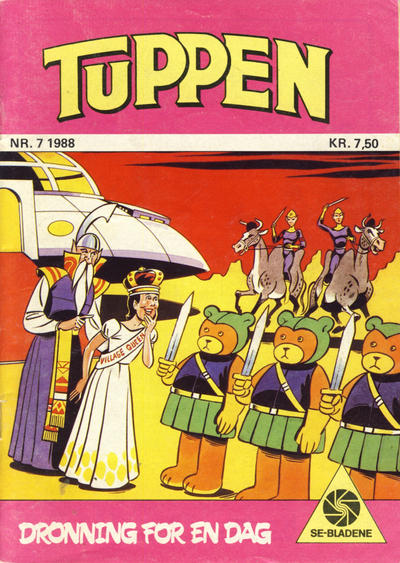 Cover for Tuppen (Serieforlaget / Se-Bladene / Stabenfeldt, 1969 series) #7/1988