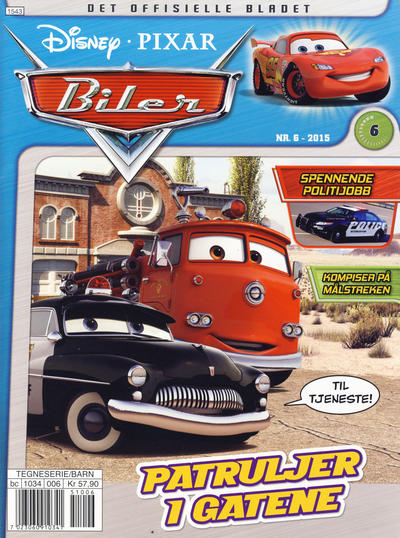 Cover for Biler / En verden av biler (Hjemmet / Egmont, 2008 series) #6/2015