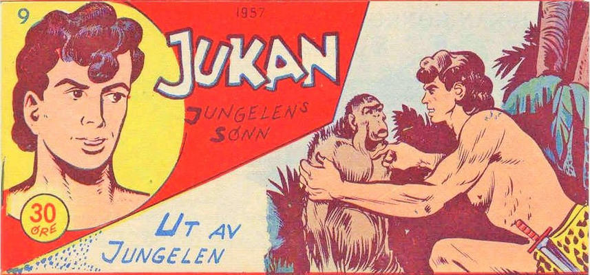 Cover for Jukan (Halvorsen & Larsen, 1954 series) #9/1957