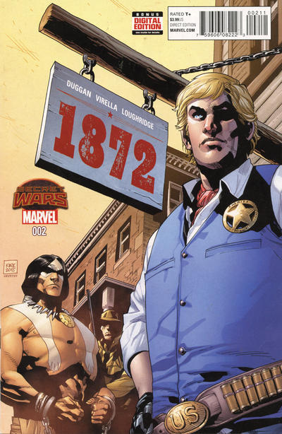 Cover for 1872 (Marvel, 2015 series) #2