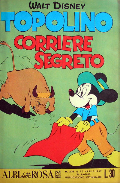 Cover for Albi della Rosa (Mondadori, 1954 series) #231