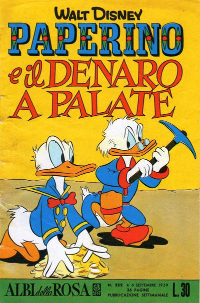 Cover for Albi della Rosa (Mondadori, 1954 series) #252
