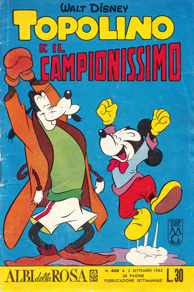 Cover for Albi della Rosa (Mondadori, 1954 series) #408