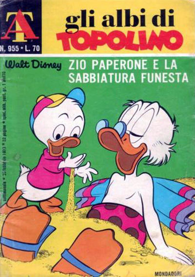 Cover for Albi di Topolino (Mondadori, 1967 series) #955