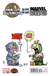 Cover for Age of Ultron vs. Marvel Zombies (Marvel, 2015 series) #1 [Skottie Young Babies Variant]