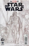 Cover Thumbnail for Star Wars (2015 series) #1 [BAM! Books A Million Exclusive Simone Bianchi Sketch Variant]