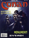 Cover for Conan album (Bladkompaniet / Schibsted, 1992 series) #42 - Slutten på alt som er! Del IV