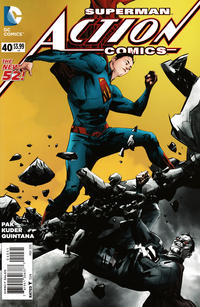Cover Thumbnail for Action Comics (DC, 2011 series) #40 [Jae Lee Cover]