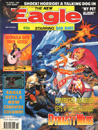 Cover Thumbnail for Eagle (IPC, 1982 series) #11 August 1990 [438]