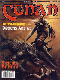 Cover Thumbnail for Conan album (Bladkompaniet / Schibsted, 1992 series) #40 - Tetra-sagaen II av IV