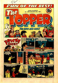 Cover Thumbnail for The Topper (D.C. Thomson, 1953 series) #1458