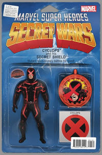 Cover Thumbnail for E Is for Extinction (Marvel, 2015 series) #1 [John Tyler Christopher Action Figure (Cyclops)]