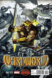 Cover Thumbnail for Weirdworld (Marvel, 2015 series) #1 [Incentive Simon Bisley Variant]