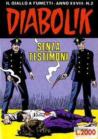 Cover Thumbnail for Diabolik (Astorina, 1962 series) #v28#2