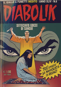 Cover Thumbnail for Diabolik (Astorina, 1962 series) #v44#6 [700] - Settecento gocce di sangue
