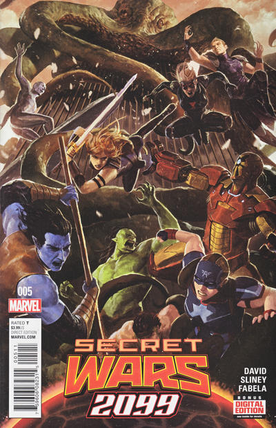 Cover for Secret Wars 2099 (Marvel, 2015 series) #5
