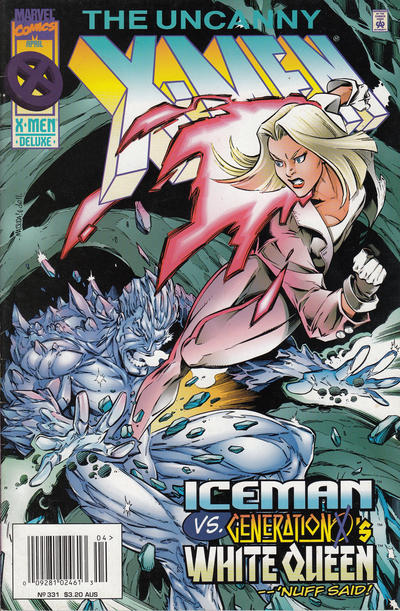 Cover for The Uncanny X-Men (Marvel, 1981 series) #331 [Australian]