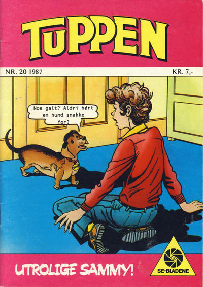 Cover for Tuppen (Serieforlaget / Se-Bladene / Stabenfeldt, 1969 series) #20/1987