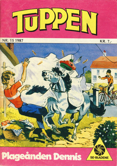 Cover for Tuppen (Serieforlaget / Se-Bladene / Stabenfeldt, 1969 series) #15/1987