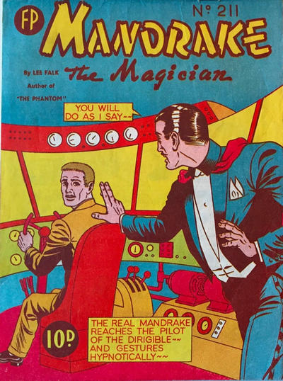 Cover for Mandrake the Magician (Feature Productions, 1950 ? series) #211