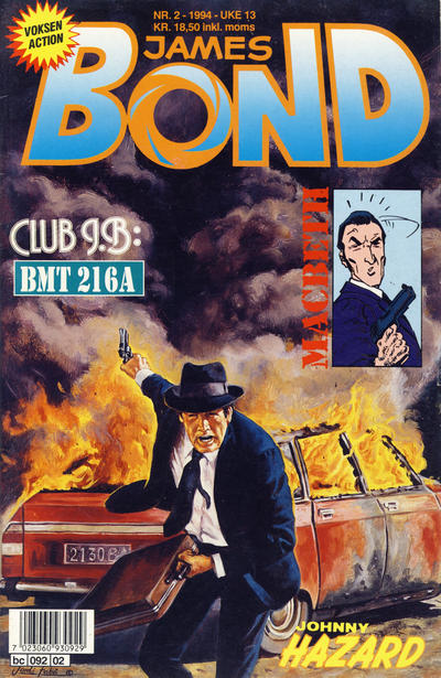 Cover for James Bond (Semic, 1979 series) #2/1994