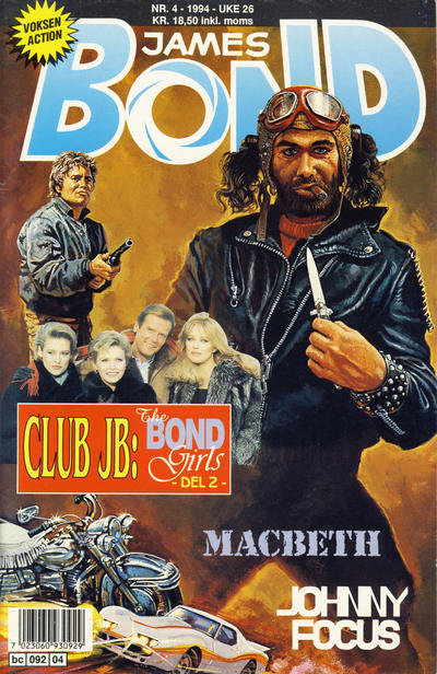 Cover for James Bond (Semic, 1979 series) #4/1994
