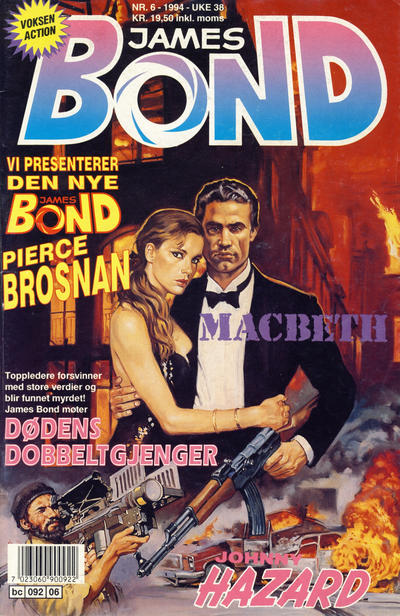 Cover for James Bond (Semic, 1979 series) #6/1994