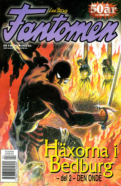 Cover for Fantomen (Egmont, 1997 series) #4/2000
