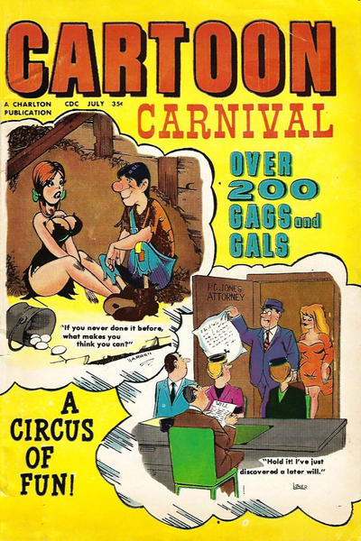 Cover for Cartoon Carnival (Charlton, 1962 series) #28 [Different Price]