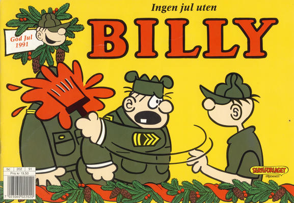 Cover for Billy julehefte (Hjemmet / Egmont, 1970 series) #1991