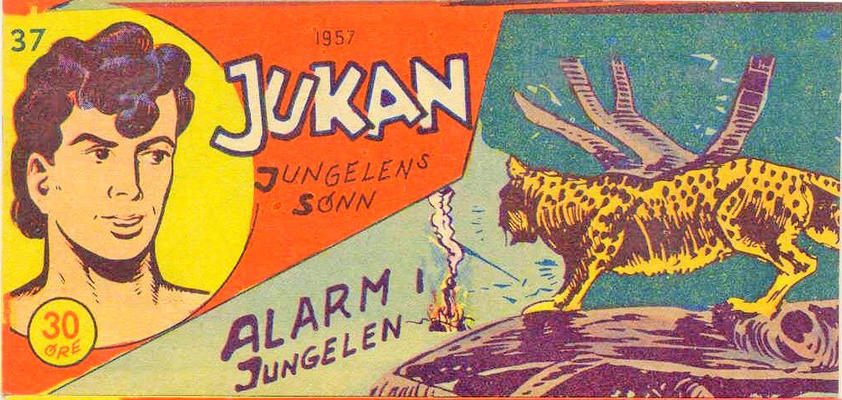 Cover for Jukan (Halvorsen & Larsen, 1954 series) #37/1957