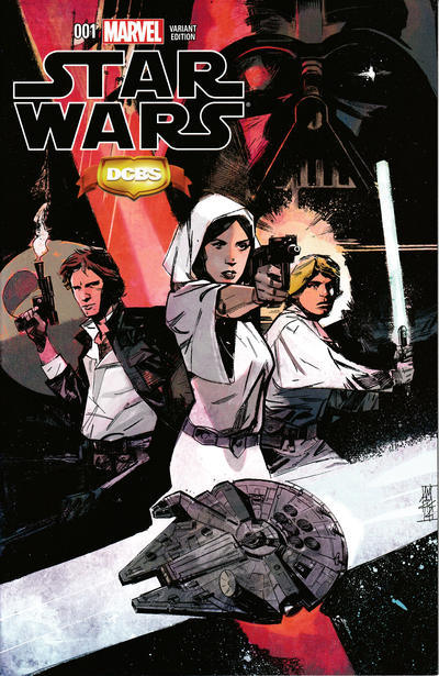 Cover for Star Wars (Marvel, 2015 series) #1 [DCBS Exclusive Color Alex Maleev Variant]