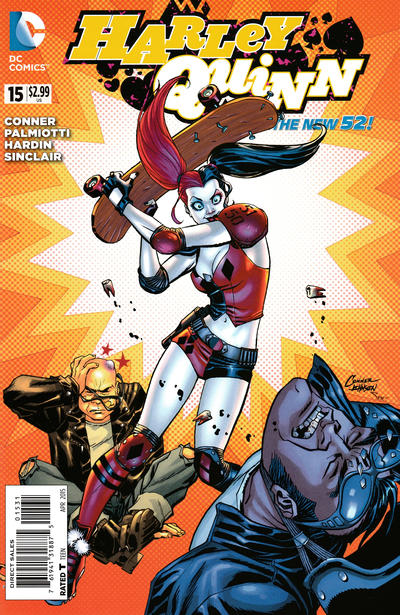 Cover for Harley Quinn (DC, 2014 series) #15 [Amanda Conner & Dave Johnson Cover]