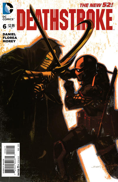 Cover for Deathstroke (DC, 2014 series) #6 [John Paul Leon Cover]