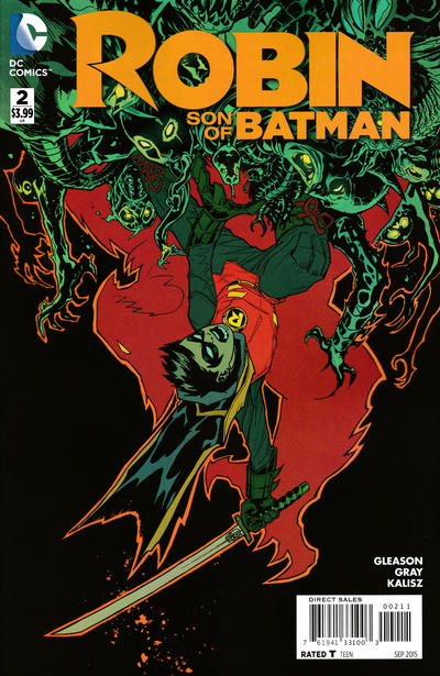 Cover for Robin: Son of Batman (DC, 2015 series) #2