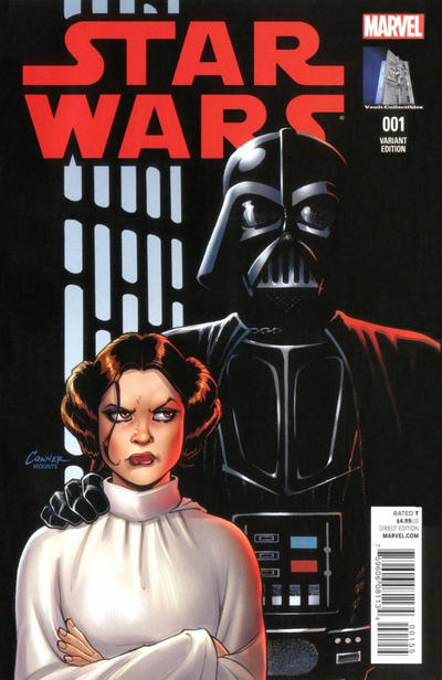 Cover for Star Wars (Marvel, 2015 series) #1 [Vault Collectibles Exclusive Amanda Conner Variant]