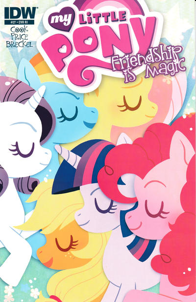 Cover for My Little Pony: Friendship Is Magic (IDW, 2012 series) #27 [Cover RI - Paulina Ganucheau]