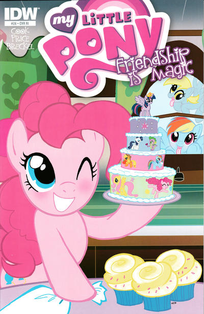 Cover for My Little Pony: Friendship Is Magic (IDW, 2012 series) #28 [Cover RI - Mary Bellamy]